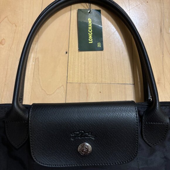 LONGCHAMP Le Pliage Original Tote Medium Shoulder Bag Black - Picture 8 of 8